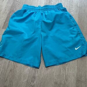 Blue Nike Dry Fit shorts . Smoke-free home. Size M